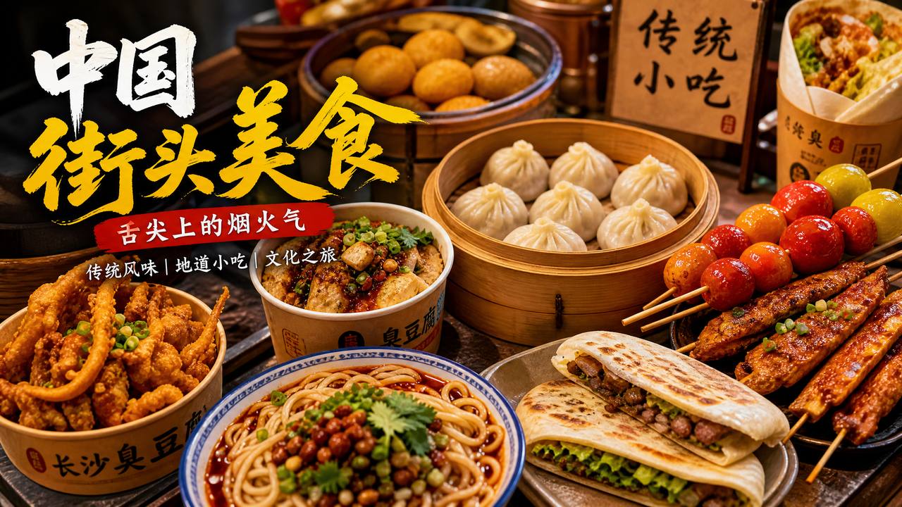 海角网 【海角网教程】街头美食复刻：传统小吃零失败视频教程